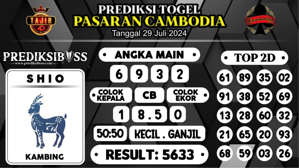 https://prediksibossnama.com/prediksi-boss-togel-cambodia-senin-29-juli-2024/