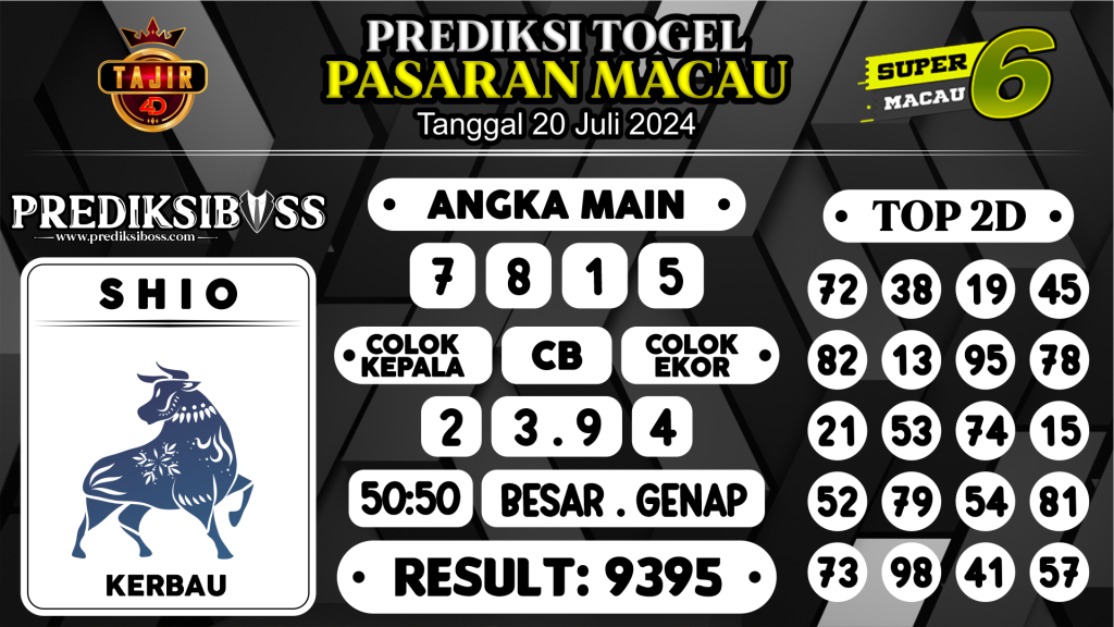 https://prediksibossnama.com/prediksi-boss-togel-macau-sabtu-20-juli-2024/