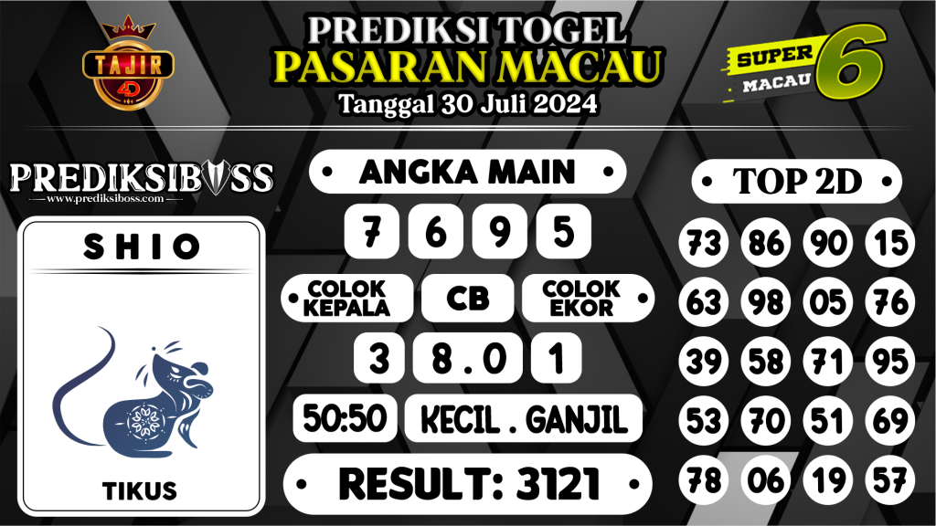 https://prediksibossnama.com/prediksi-boss-togel-macau-selasa-30-juli-2024/