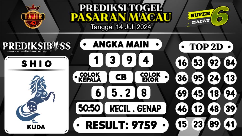 https://prediksibossnama.com/prediksi-boss-togel-macau-minggu-14-juli-2024/