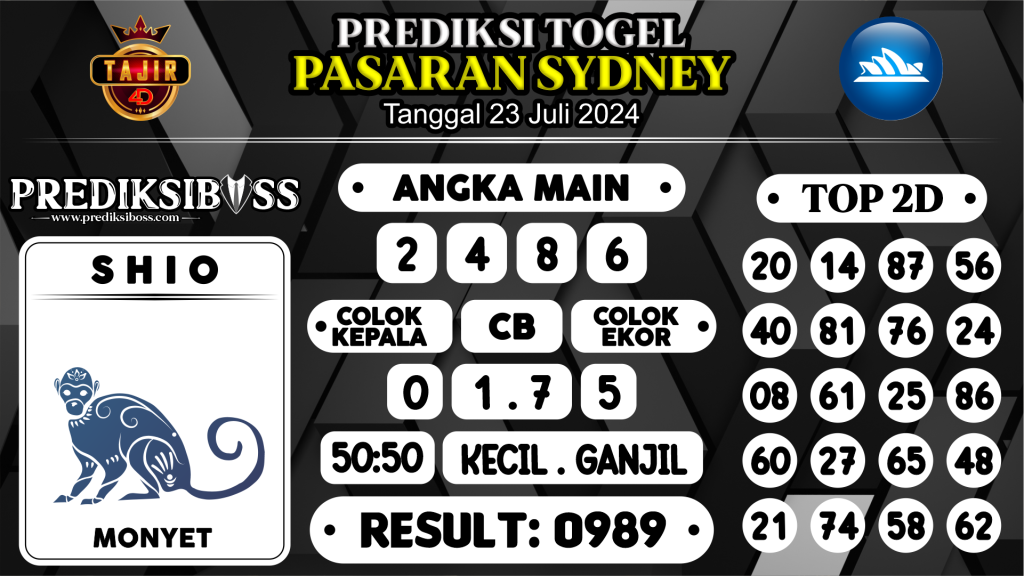 https://prediksibossnama.com/prediksi-boss-togel-sidney-selasa-23-juli-2024/