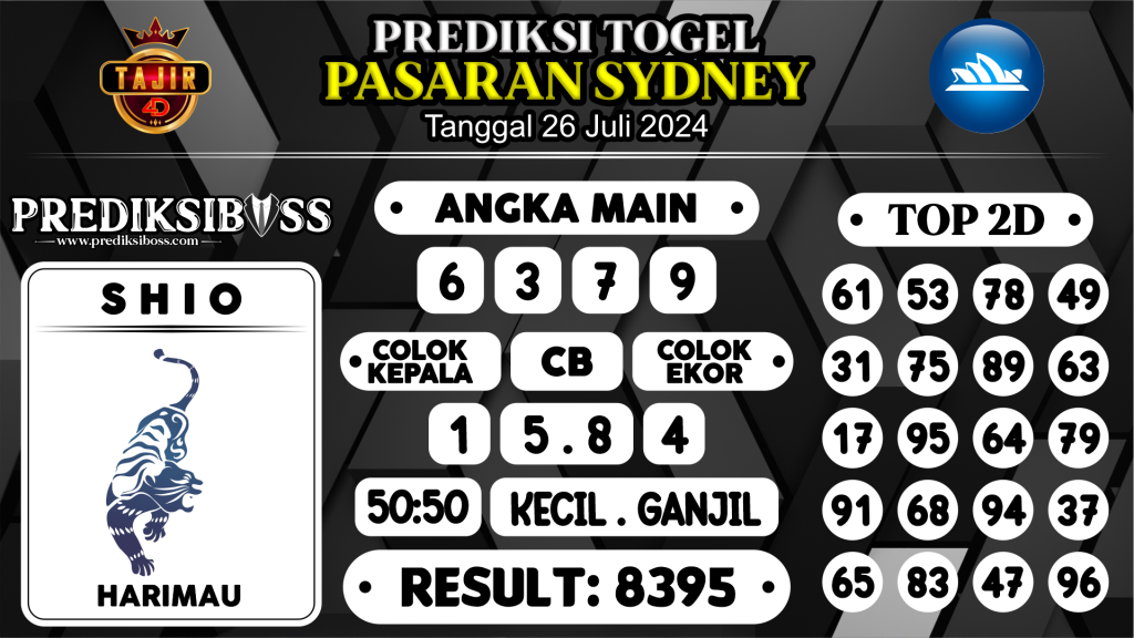 https://prediksibossnama.com/prediksi-boss-togel-sidney-jumat-26-juli-2024/