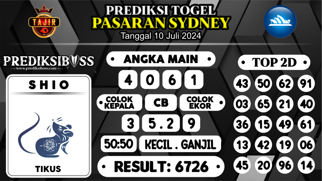 https://prediksibossnama.com/prediksi-boss-togel-sidney-rabu-10-juli-2024/