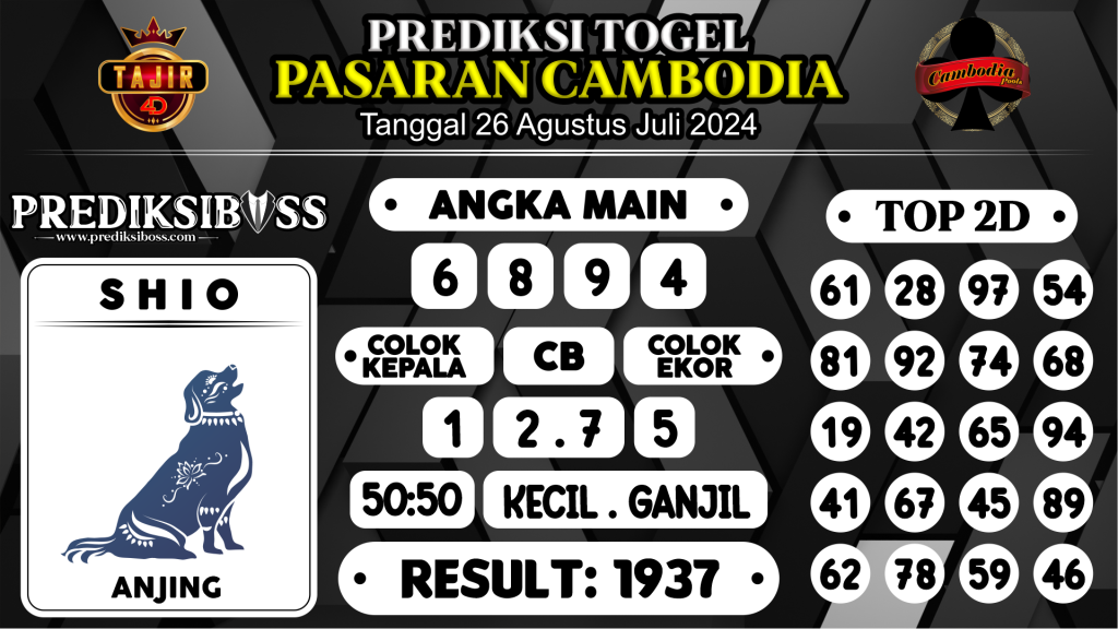 https://prediksibossnama.com/prediksi-boss-togel-cambodia-senin-26-agustus-2024/