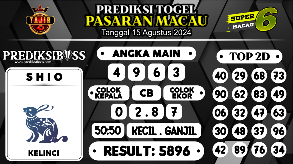 https://prediksibossnama.com/prediksi-boss-togel-macau-kamis-15-agustus-2024/