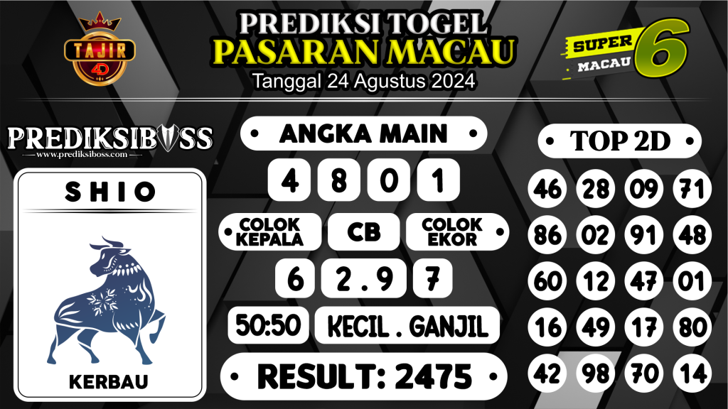 https://prediksibossnama.com/prediksi-boss-togel-macau-sabtu-24-agustus-2024/