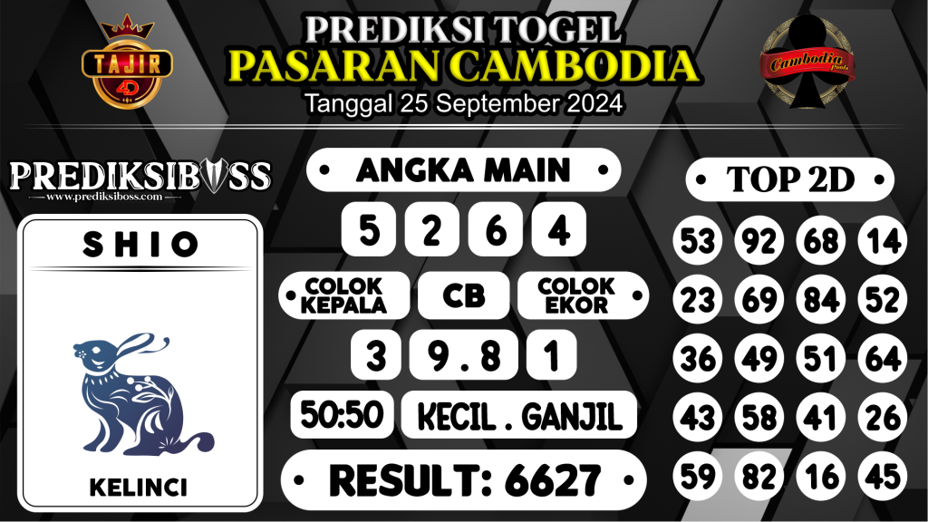 https://prediksibossnama.com/prediksi-boss-togel-cambodia-rabu-25-september-2024/