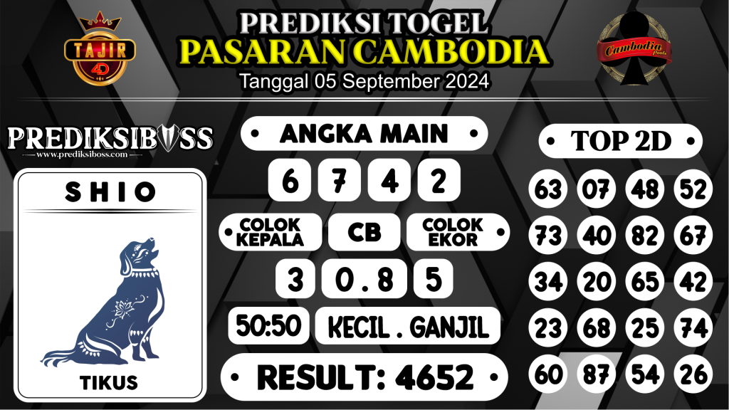 https://prediksibossnama.com/prediksi-boss-togel-cambodia-kamis-05-september-2024/