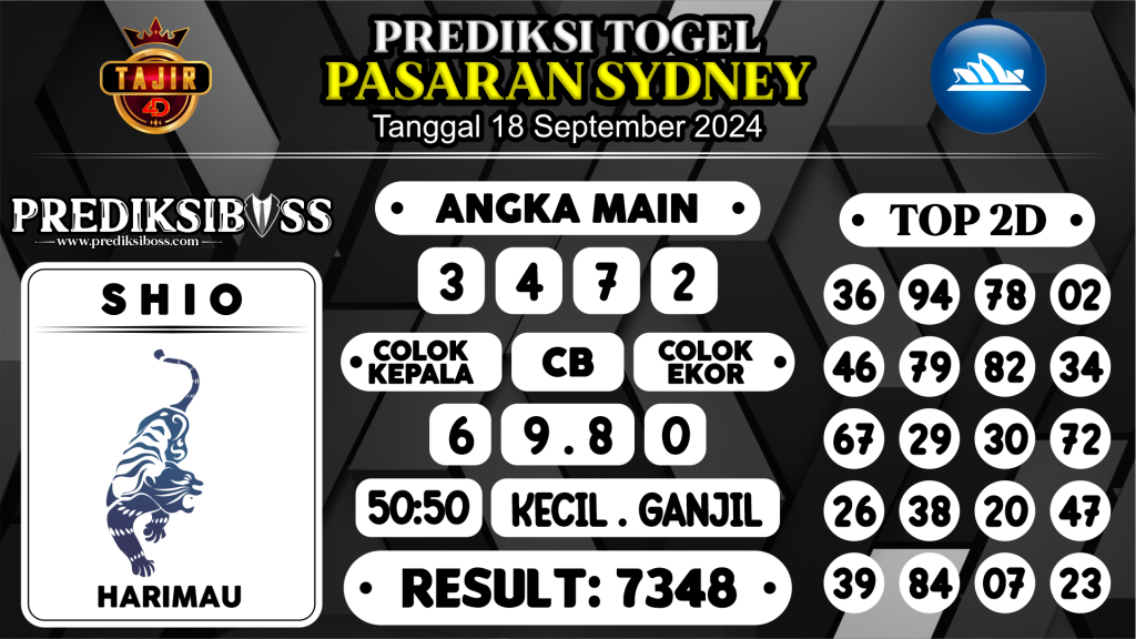 https://prediksibossnama.com/prediksi-boss-togel-sidney-rabu-18-september-2024/